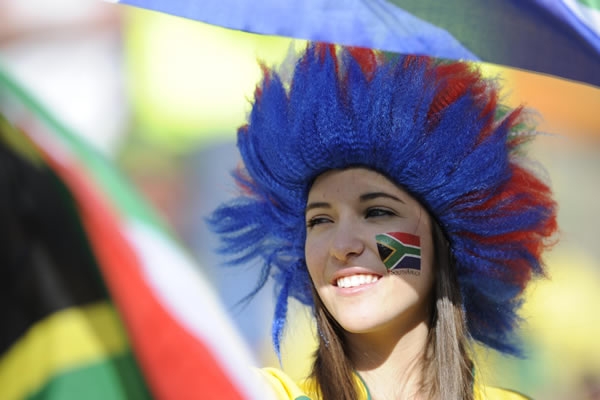 Una bella sudafricana