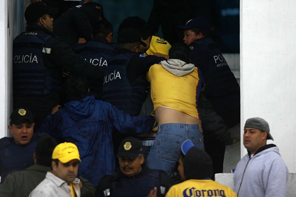 Una imagen que nos gustaría no ver en las tribunas