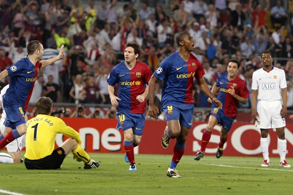 Van der Sar nada puedo hacer.