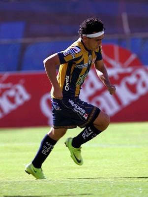 Víctor Hugo Lojero festeja su tanto
