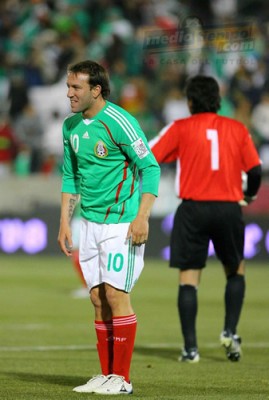 Vuoso feliz por su gol.