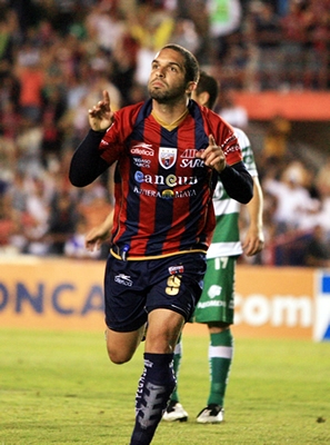 Y Giancarlo disfrutó en demasía su gol.