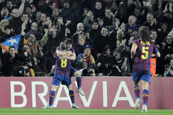 Y Messi también marcó el tercero