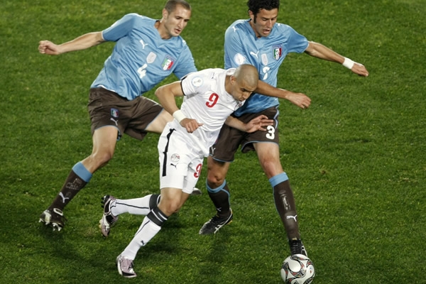 Zidan provocó mucho peligro.