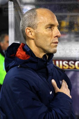 Bob Bradley, el técnico de Estados Unidos.