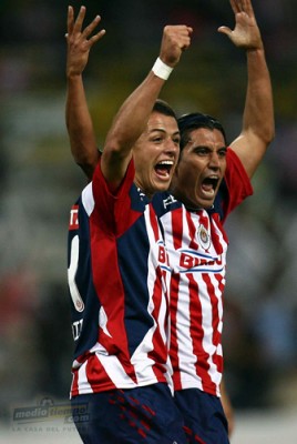 Chivas venció por marcador de 6-2 al Everton de Chile.