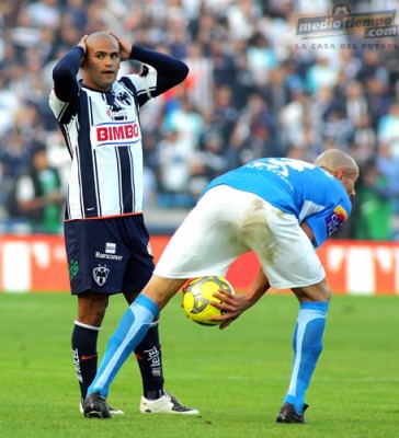 ';Chupete'; lamenta la marcación de un fuera de juego.