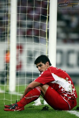 Claudio Fernando Graf no pudo marcar en este partido.