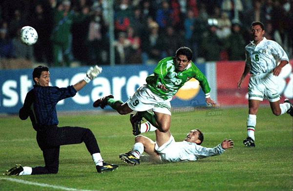 1997, Copa América, Bolivia 3-1 México.