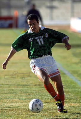 Cuahutémoc Blanco jugó en la Copa América en 1997.