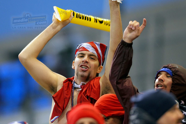 El apoyo para el cuadro de las barras y las estrellas fue intenso.