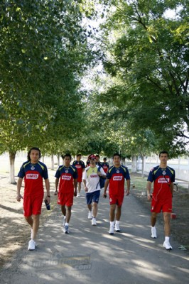 El calentamiento previo siempre es importante.