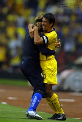 El ';13'; del América volvió a marcar en el Azteca después de su paso por Alemania.