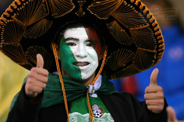 El entusiasmo de los mexicanos era evidente desde el inicio.