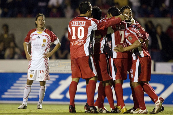 El festejo indio no se hizo esperar tras el gol de Maggiolo.