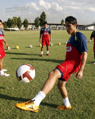 El terrono de entrenamiento tenía buenas condiciones.