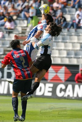 Federico Vilar no baja la guardia en ningún momento.