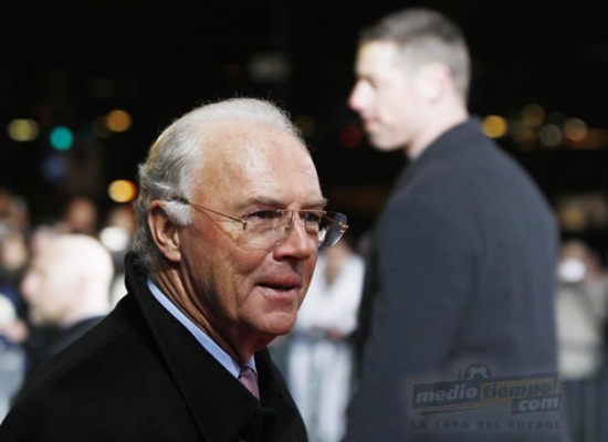 Franz Beckenbauer también estuvo presente.