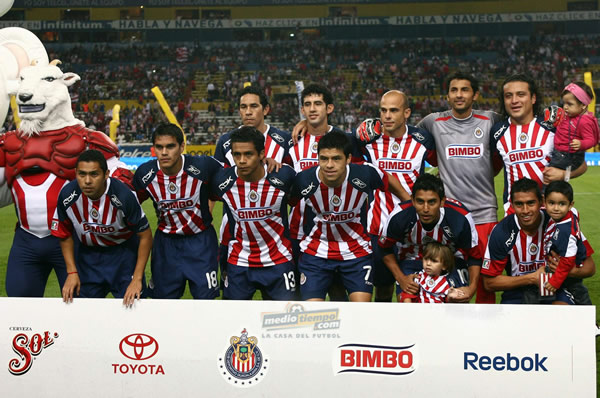 Guadalajara es retratado antes del inicio del partido.