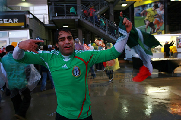 La señal de un histórico del Tri estuvo en los alrededores del estadio.
