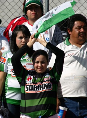 Los de La Laguna también asistieron para ver a sus guerreros.