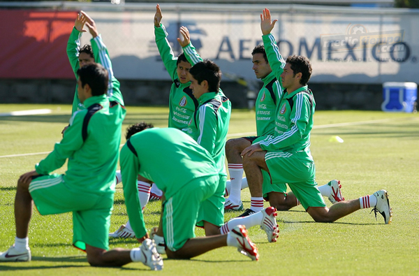 Los jugadores mexicanos piensan en los rivales del Hexagonal.