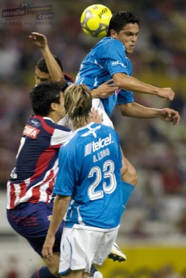 Luis Ángel Landín no pudo anotar en este partido.