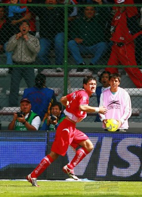 Mancilla empezó marcando en el Clausura 09.