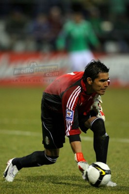 Oswaldo dio un gran primer tiempo.