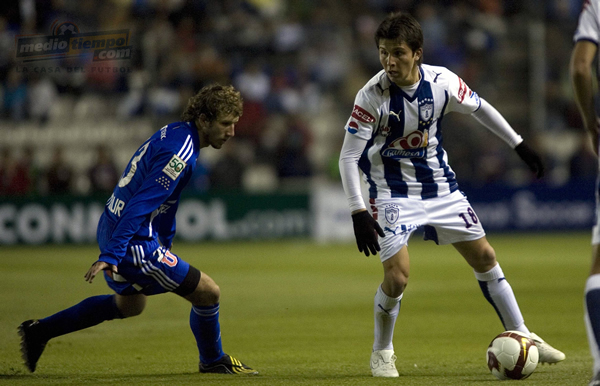 Pachuca dominó en todo el primer tiempo.