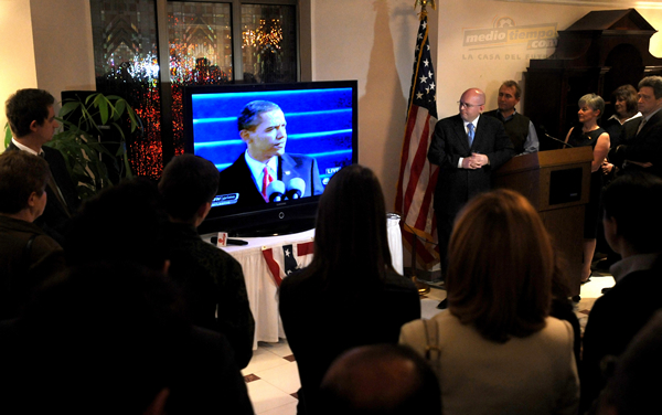 Todo el mundo estuvo atento a la toma de protesta de Barack Obama en Washington