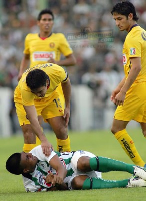 Una manera de frenar a Ludueña es con falta.