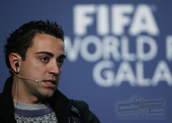 Xavi era uno de los candidatos para ser el Mejor del Mundo en el 2008.