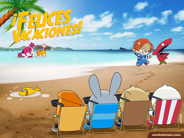 ¡Felices vacaciones!