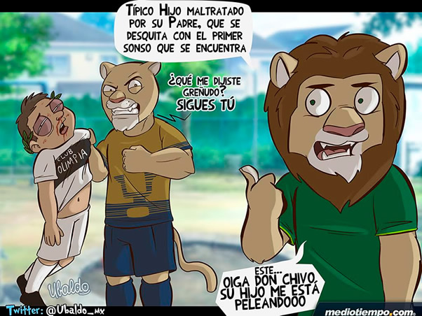 Hijo maltratado