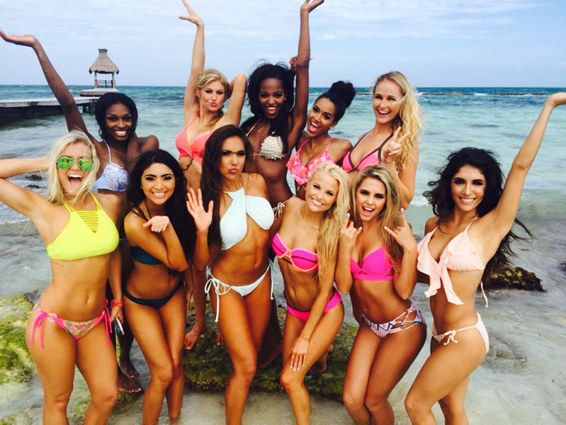 Cheerleaders de Texans tomaron México