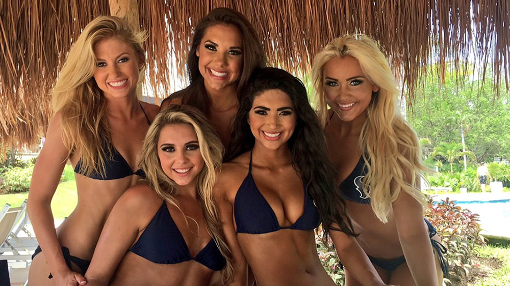 Cheerleaders de Texans tomaron México