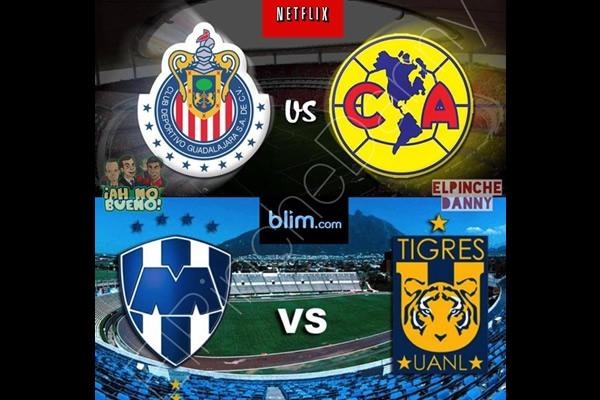 Clásico Regio vs. Clásico Nacional en memes