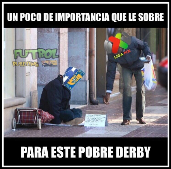 Clásico Regio vs. Clásico Nacional en memes