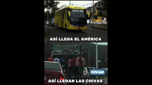 Los implacables Memes del Clásico Nacional.