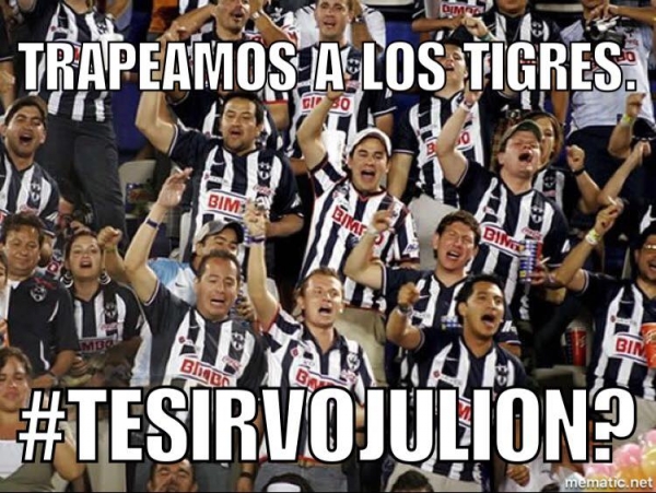 Tigres, el 'clásico' cliente en memes