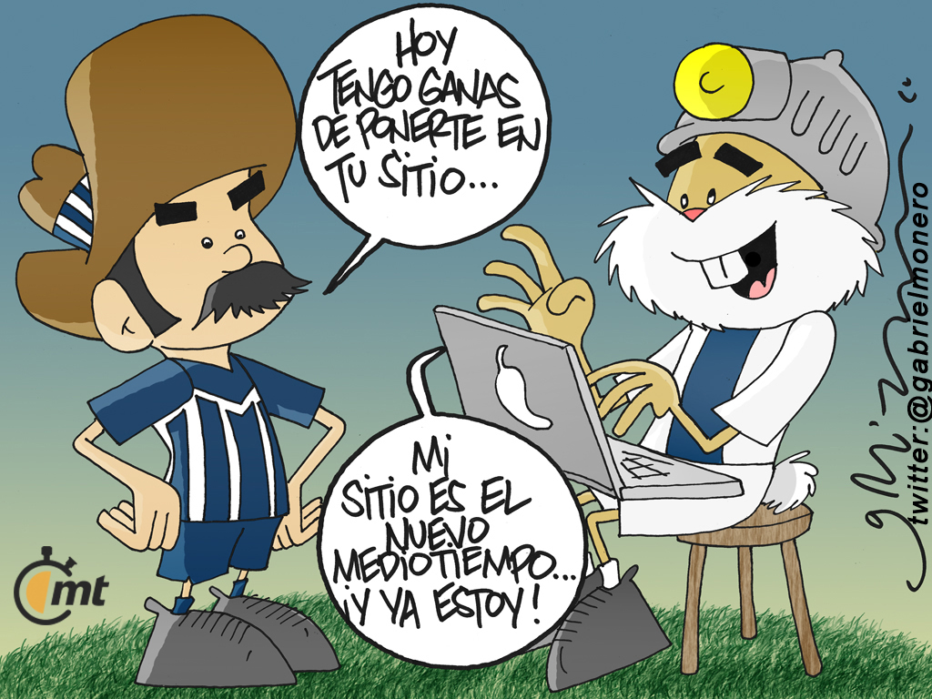 En su sitio