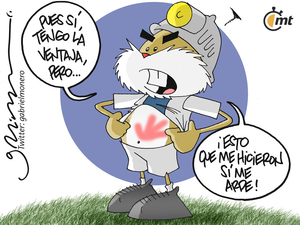 ¡Esa mano!