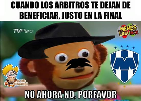 'Reayudados' del Monterrey en memes