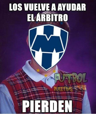 'Reayudados' del Monterrey en memes