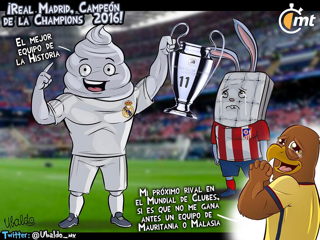 ¡Felicidades al equipo Merengue!