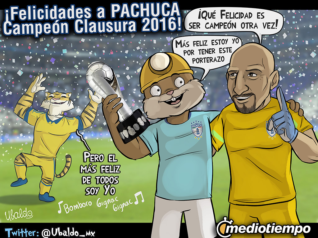Felicidades Pachuca Campeón C2016