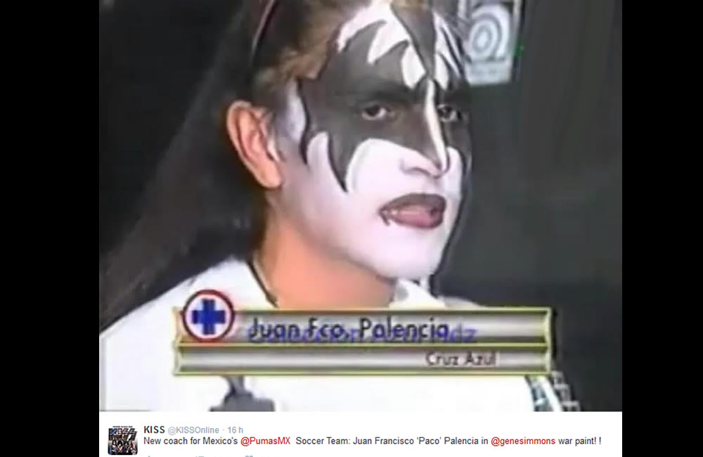 Palencia destacó en sus festejos su gusto por el rock.