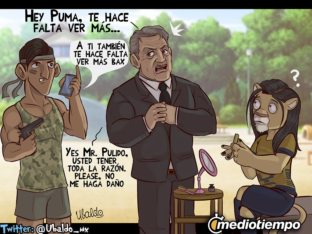 Ese Pulido es de cuidado