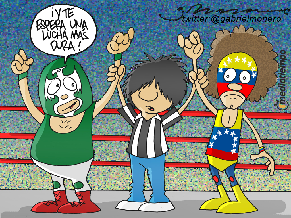 El Tricolor manchó el camino de la Vinotinto